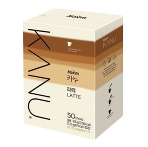 超人氣韓國飲品 KANU Maxim 孔劉即沖 拿鐵 50包 Korean KANU Gong Yoo Maxim coffee Latte 50T