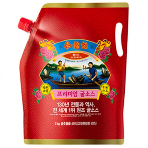 韓國李錦記特級蠔油 (袋裝) 2kg Korean Lee Kam Kee Premium Oyster Sauce Spout 2kg