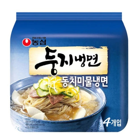 韓國農心水冷麵 161g x4 Korean Nong Shim Dungji Instant Water Cold Noodles 161g x4