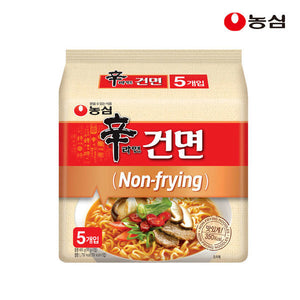 韓國農心非油炸辛辣麵 辛拉麵 97g x5 Korean Nong Shim non-frying Shin Ramyun noodles ramen 97g x 5