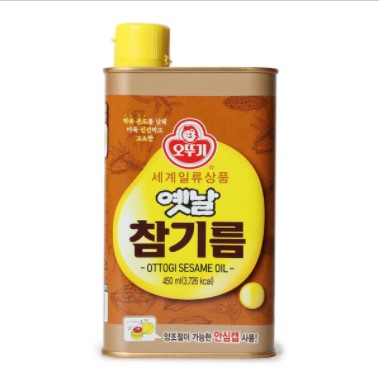 韓國不倒翁古早芝麻油 450ml Korean Ottogi Traditional Sesame Oil 450ml