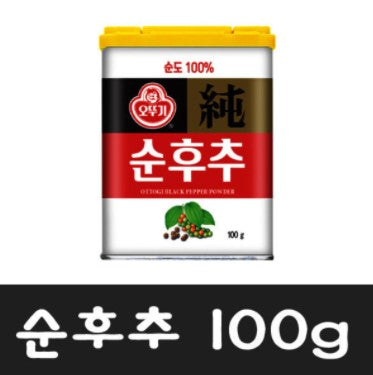 韓國不倒翁100%純黑胡椒粉 100克 Korean Ottogi 100% Pure Black Pepper Powder 100g
