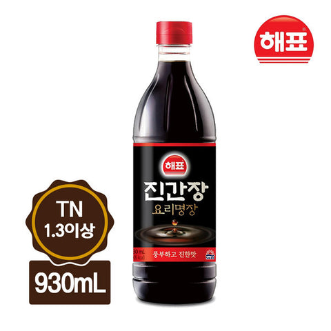 韓國三祖海牌 烹飪大師 真醬油 真豉油 930ml Korean SAJO Haepyo Onggane Jin Soy Sauce 930ml